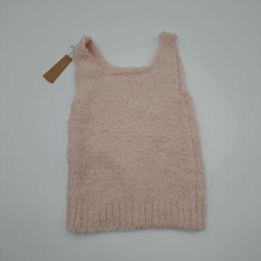 SKIMS GIRLS COZY TANK IN DUSKY PINK SIZE 6/7